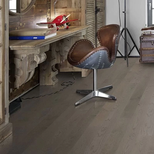 ДУБ КАРБОН ПАРКЕТНАЯ ДОСКА KAHRS CANVAS